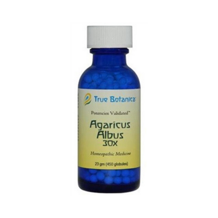 Agaricus Albus 30X 23 grams (450 globules) by True Botanica