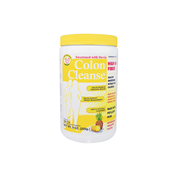 Colon Cleanse All Natural Sweetener Pineapple-Stevia Powder 9 oz by Health Plus