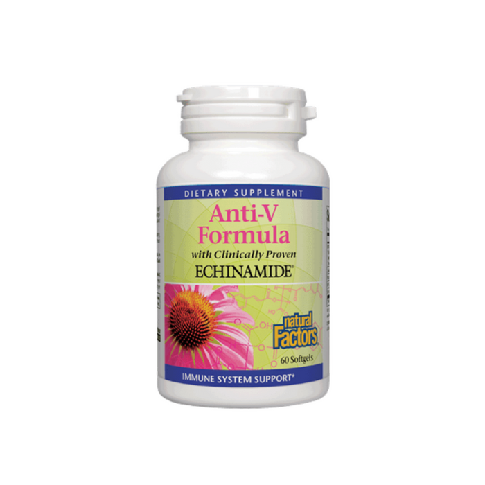 Anti-V Formula with Clinical Proven Echinamide 60 softgels by Natural Factors
