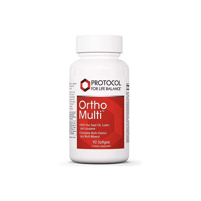 Ortho Multi with Flax Seed Oil 400 mg 90 softgels by Protocol For Life Balance