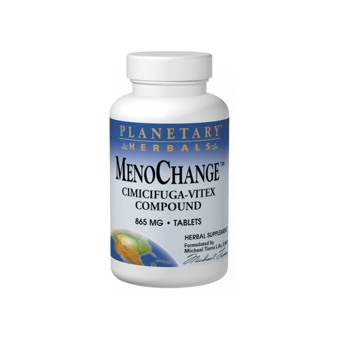 MenoChange Cimicifuga-Vitex Compound 865mg 100 Tablets by Planetary Herbals