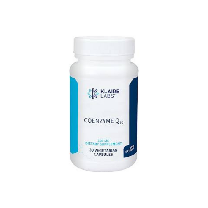 CoEnzyme Q10 100 mg 30 vegetarian capsules by SFI Labs (Klaire Labs)