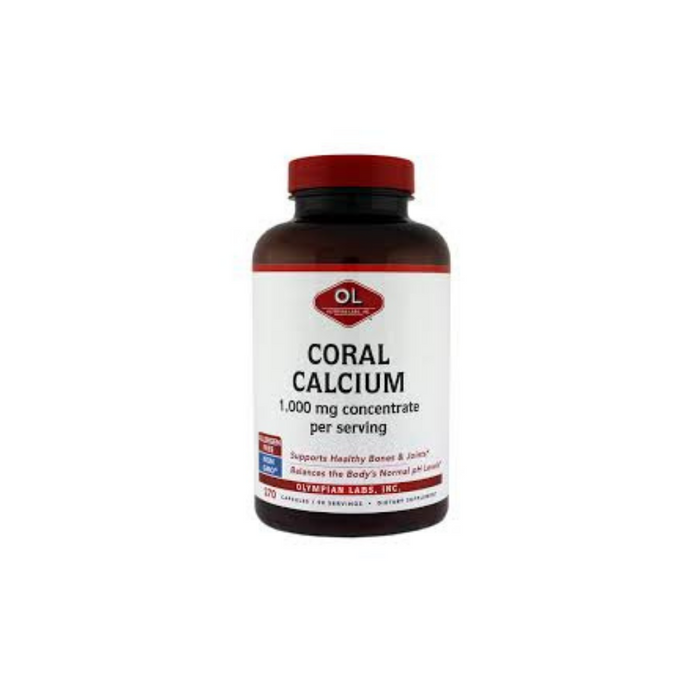 Coral Calcium 1g per Serving 270 Capsules by Olympian Labs