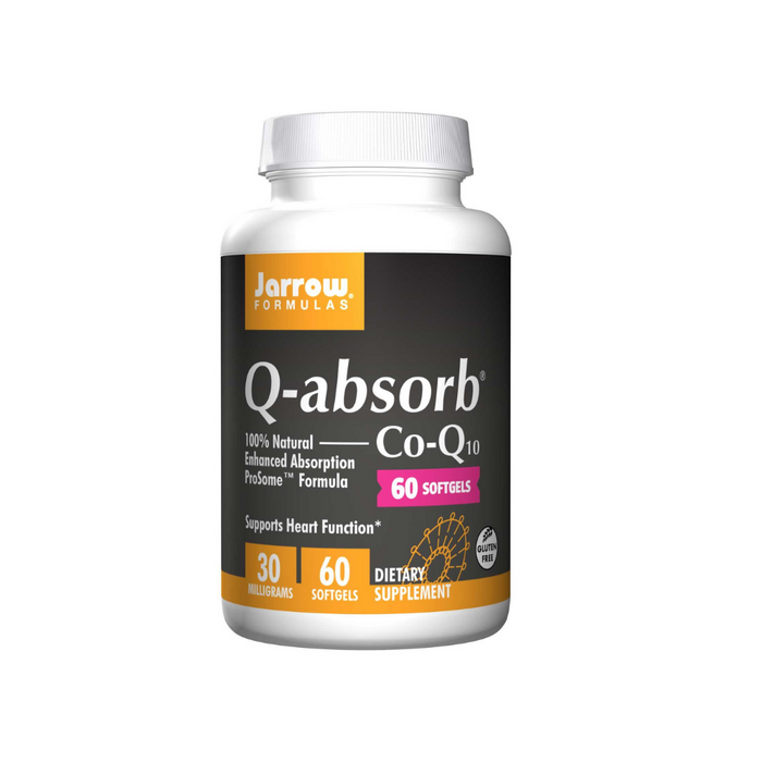 Q-Absorb Co-Q10 30 mg 120 softgels by Jarrow Formulas
