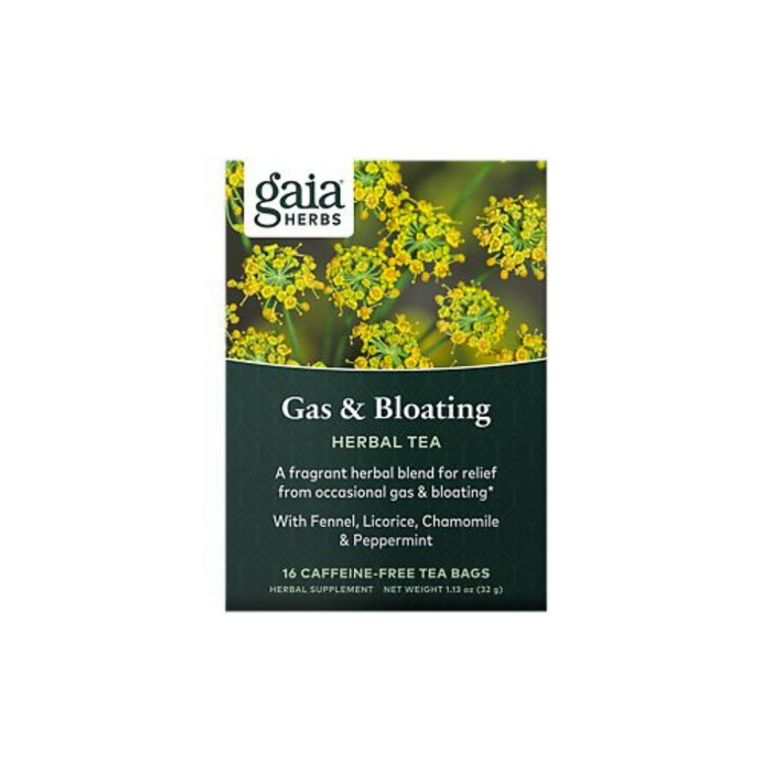 Gas & Bloating Tea 16 bags by Gaia Herbs