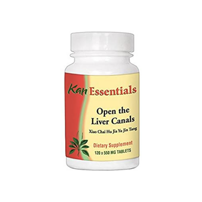 Open the Liver Canals 120 tablets by Kan Herbs Essentials