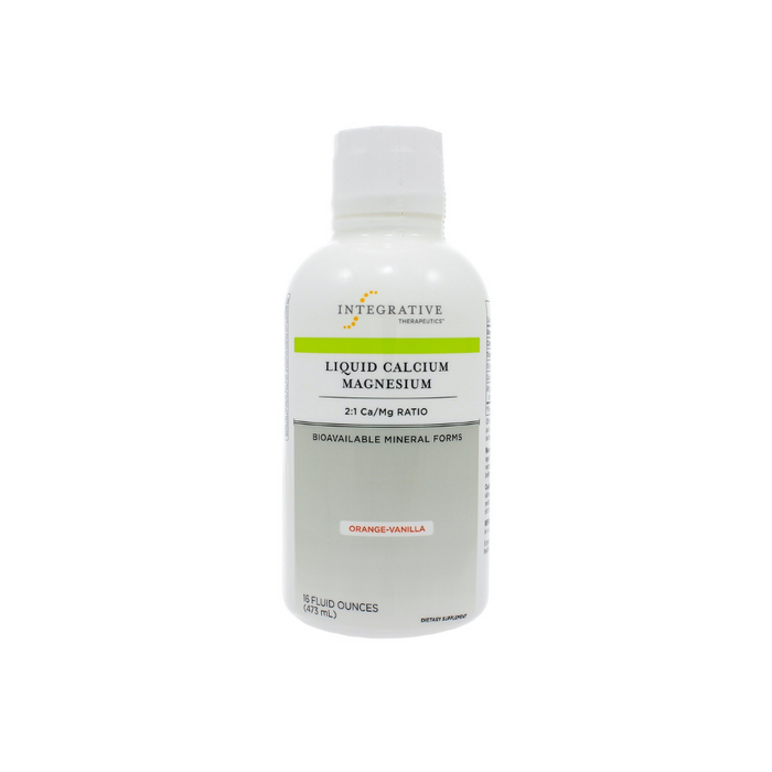 Liquid Calcium Magnesium Orange-Vanilla 16 oz by Integrative Therapeutics