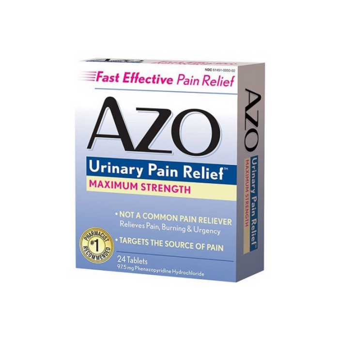 Azo Upr Max Strength 24 Tablets by I-Health