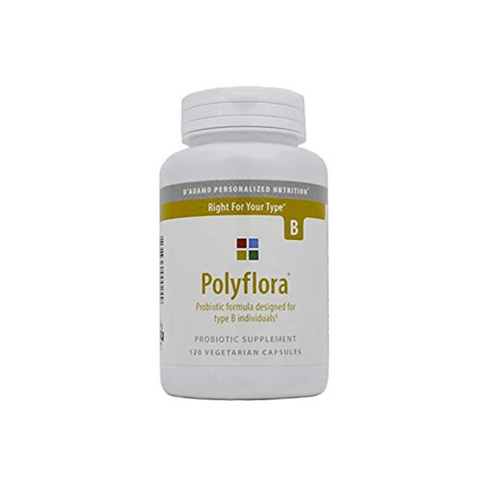 Polyflora B 120 vegetarian capsules by D'Adamo Personalized Nutrition