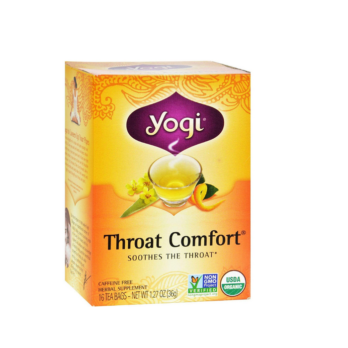 Throat Comfort Tea 16 Bags by Yogi Tea