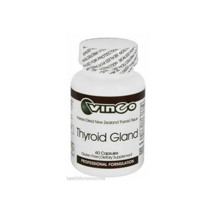 Thyroid Gland 60 Capsules by Vinco