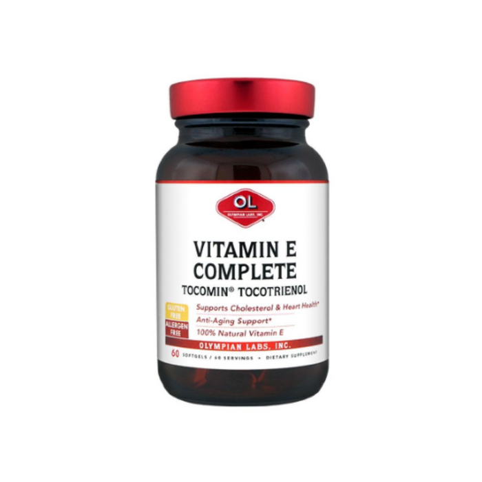 Tocomin Tocotrienol Vitamin E Complete 60 Softgels by Olympian Labs