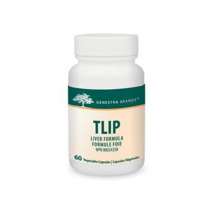 TLIP Liver Formula 550 mg 60 vegetarian capsules by Genestra