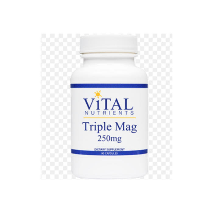 Triple Mag 250 mg 90 capsules by Vital Nutrients