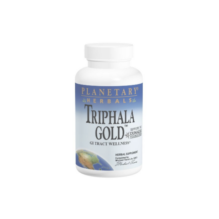 Triphala Gold 550mg 120 Vegetarian Capsules by Planetary Herbals