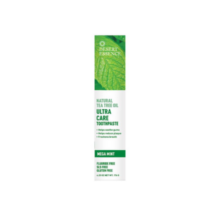 Toothpaste Tea Tree Oil Ultra Care Mega Mint 6.25 Oz by Desert Essence