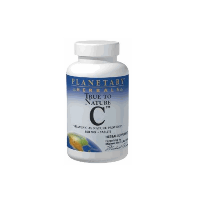 True to Nature C 500mg 60 Tablets by Planetary Herbals
