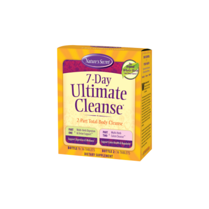 Ultimate Cleanse 7 Day 36+36ct by Nature's Secret