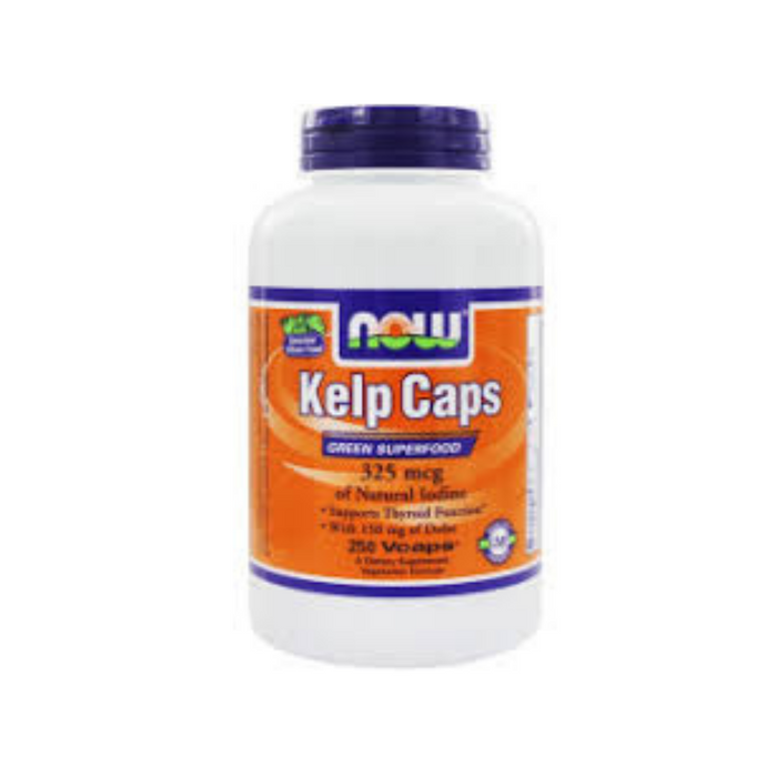 Kelp capsules 325 mcg 250 vegetarian capsules by NOW Foods