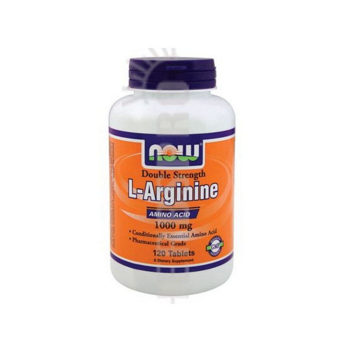 L-Arginine 1000 mg 120 tablets by NOW Foods