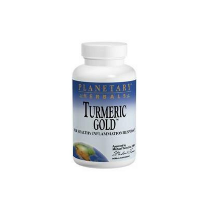 Turmeric Gold 500mg 30 Tablets by Planetary Herbals