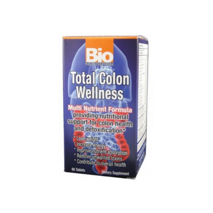 Total Colon Wellness 60 Tablets by Bio Nutrition