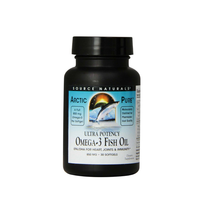 Ultra Potency Omega-3 Fish Oil 60 softgels by Source Naturals