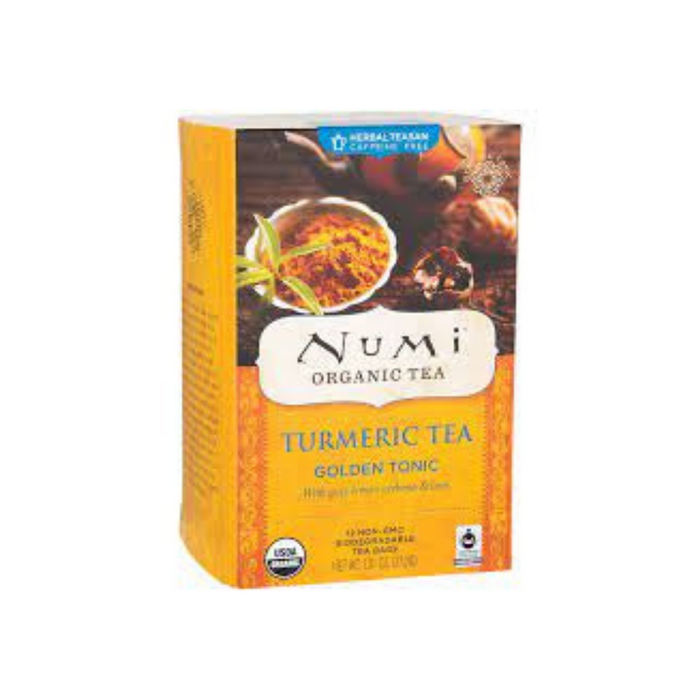 Turmeric Tea Golden Tonic 12 Bags by Numi Teas