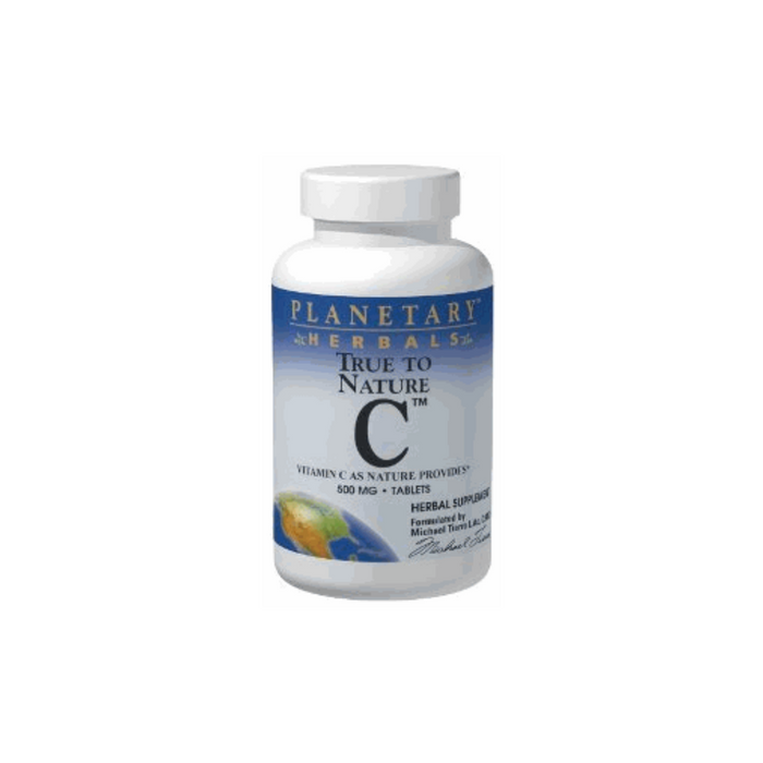 True to Nature C 500mg 120 Tablets by Planetary Herbals