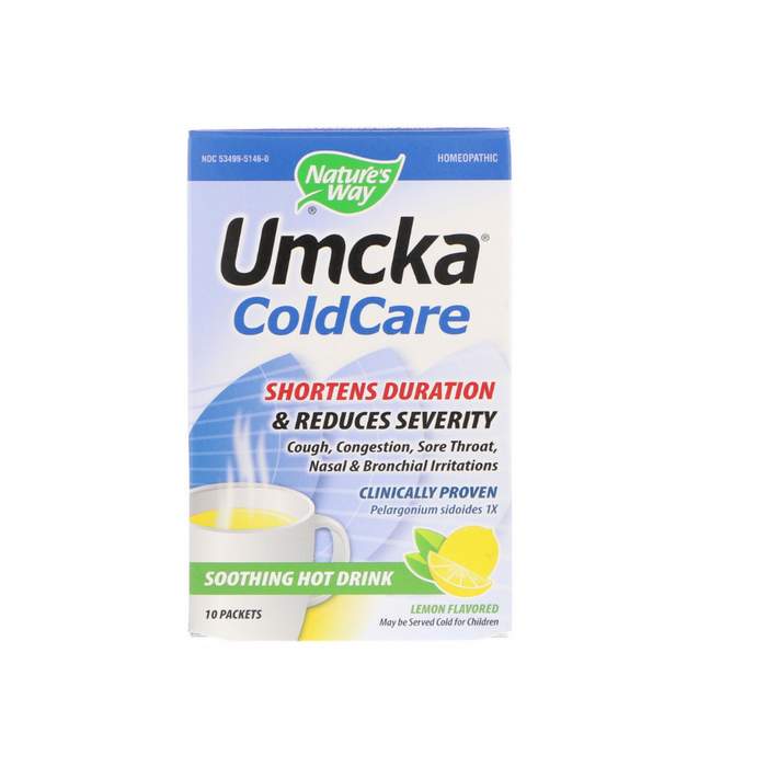 Umcka Cold Lemon Drink 10 packets by Nature's Way