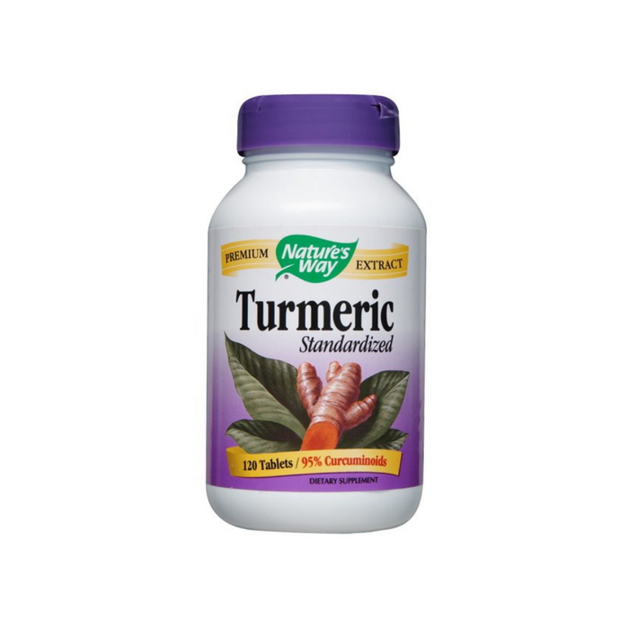 Turmeric Standardized 120 Tablets by Nature's Way