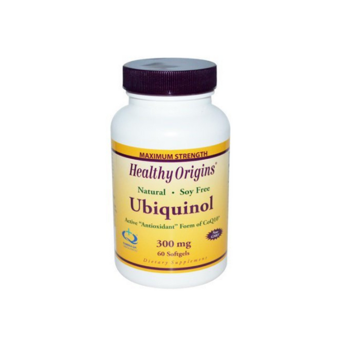 Ubiquinol 300mg 60 Softgels by Healthy Origins