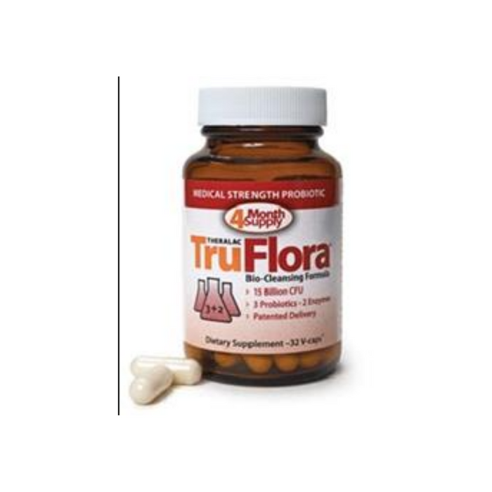 TruFlora 32 vegetarian capsules by Master Supplements Inc