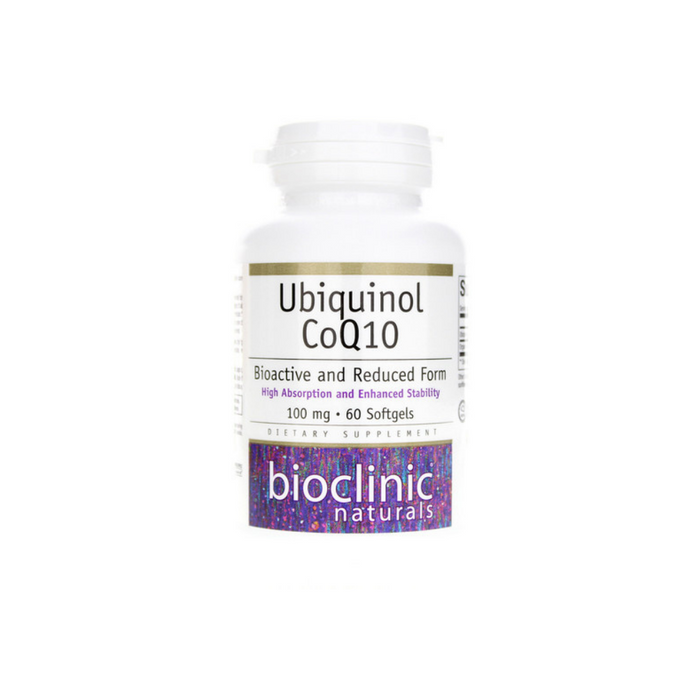 Ubiquinol CoQ10 100 mg 60 softgels by Bioclinic Naturals