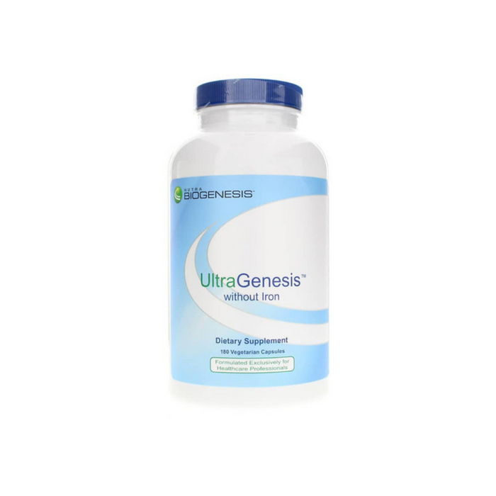 UltraGenesis Without Iron 180 Capsules by Nutra BioGenesis