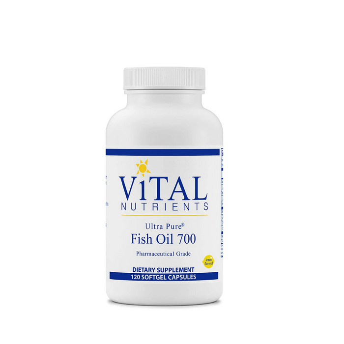 Ultra Pure Fish Oil 700 mg 120 softgels by Vital Nutrients