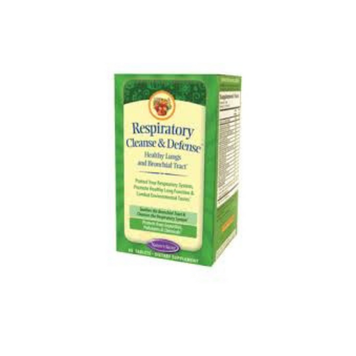 Respiratory Cleanse & Defense 60 Tablets by Nature's Secret