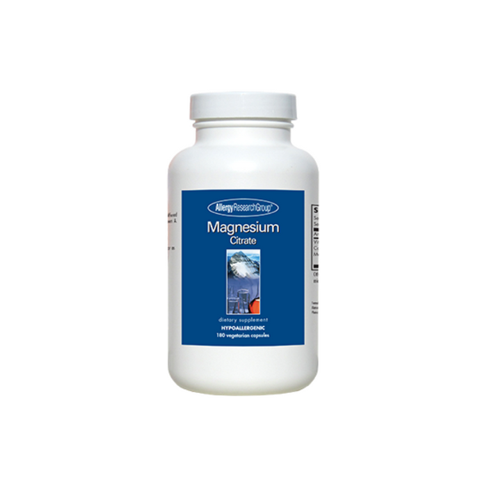 Magnesium Citrate 180 vegetarian capsules by Allergy Research Group