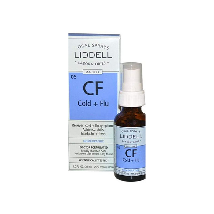Cold & Flu Spray 1 oz by Liddell Homeopathic
