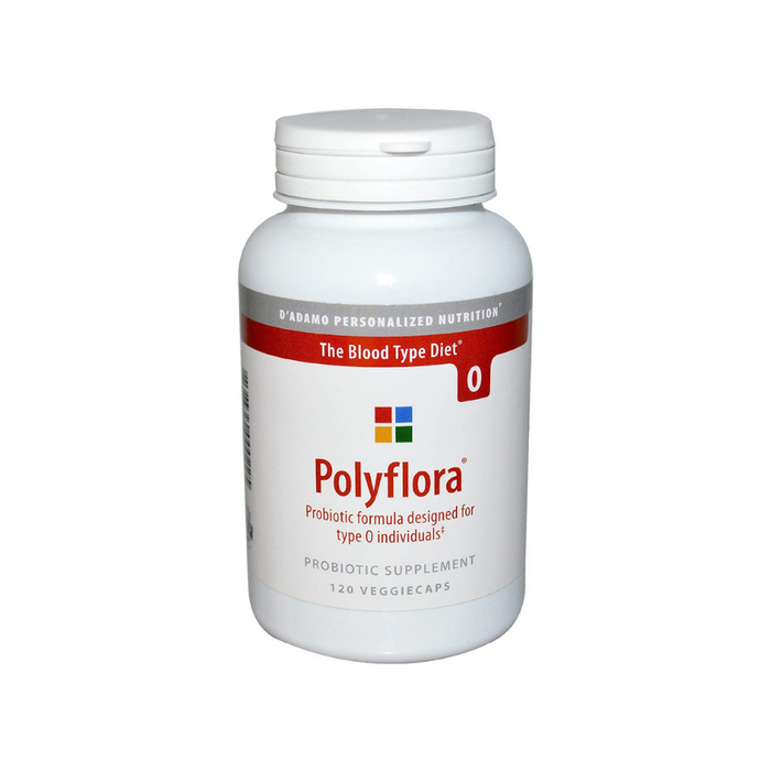 Polyflora O 120 vegetarian capsules by D'Adamo Personalized Nutrition