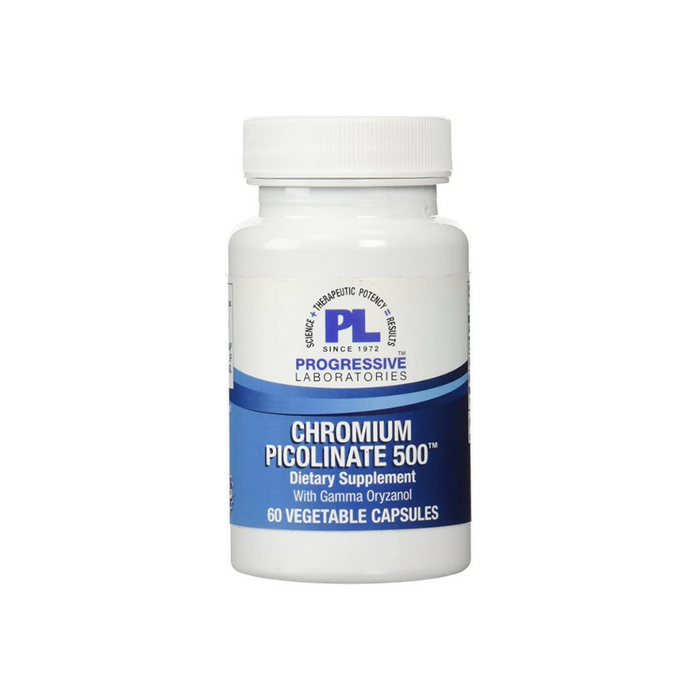 Chromium Picolinate 60 vegetarian capsules by Progressive Labs