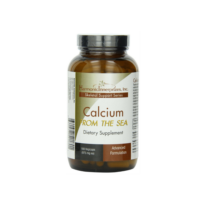 Calcium from the Sea 180 Vegetarian Capsules by Harmonic Innerprizes
