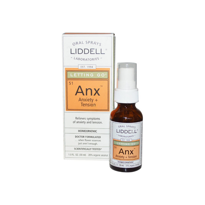 Letting Go-Anxiety Tension 1 oz by Liddell Homeopathic