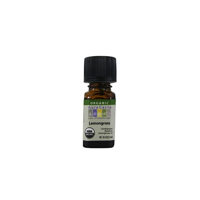 Lemongrass Organic Essential Oil .25oz by Aura Cacia