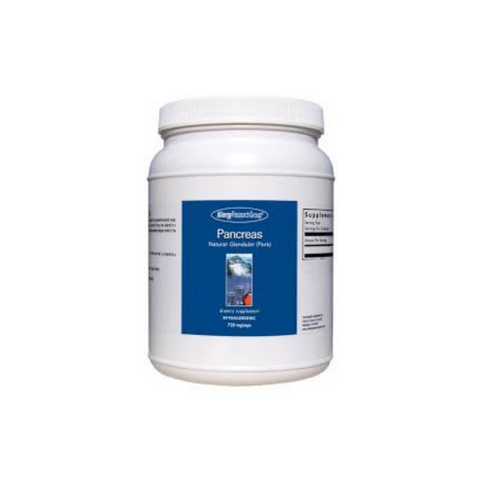 Pancreas Pork Natural Glandular 720 capsules by Allergy Research Group