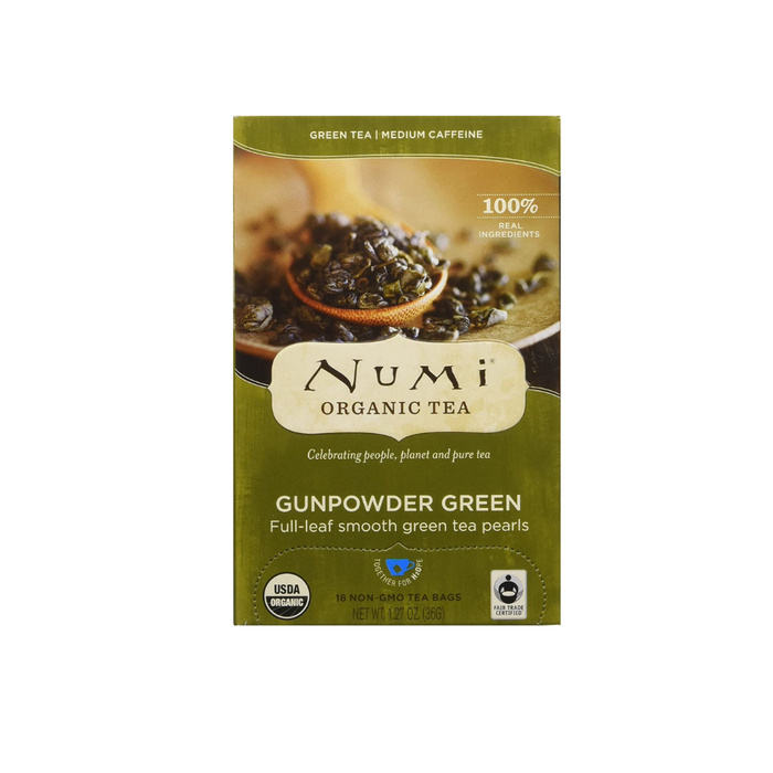 Gunpowder Green Tea 18 Bags by Numi Teas