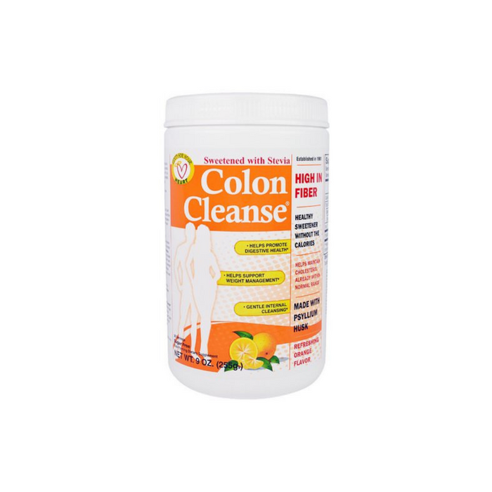 Colon Cleanse Stevia Orange 9 oz by Health Plus
