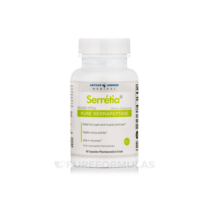 Serretia 60 capsules by Arthur Andrew Medical