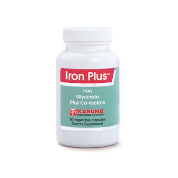 Iron Plus 60 vegetarian capsules by Karuna Health