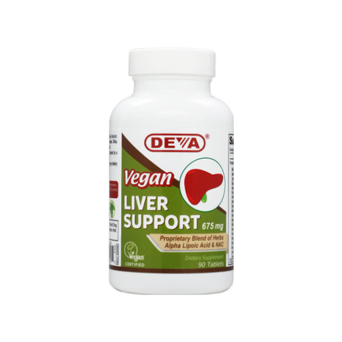 Vegan Liver Support 90 Tablet by Deva Nutrition